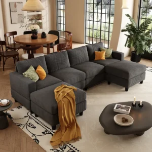 101" Modularu Shaped Cloud Couch Sectional Sofas For
