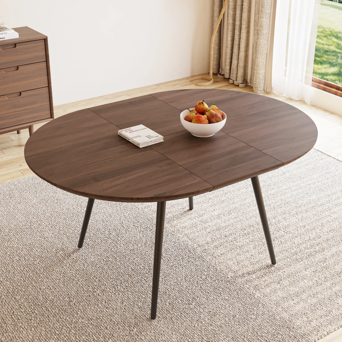 Dining Table Set, Modern Kitchen Table Set For Kitchen, Dining Room(1 Table 4 Chairs) - Image 2